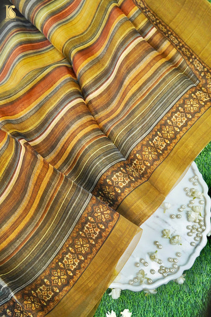 Organza Silk Print Saree