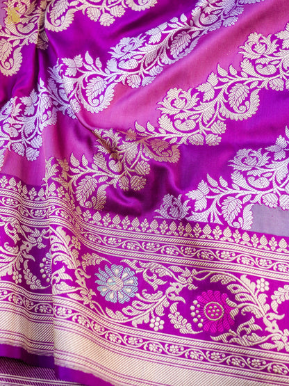 Handloom Banarasi Rangkat Silk Dupatta