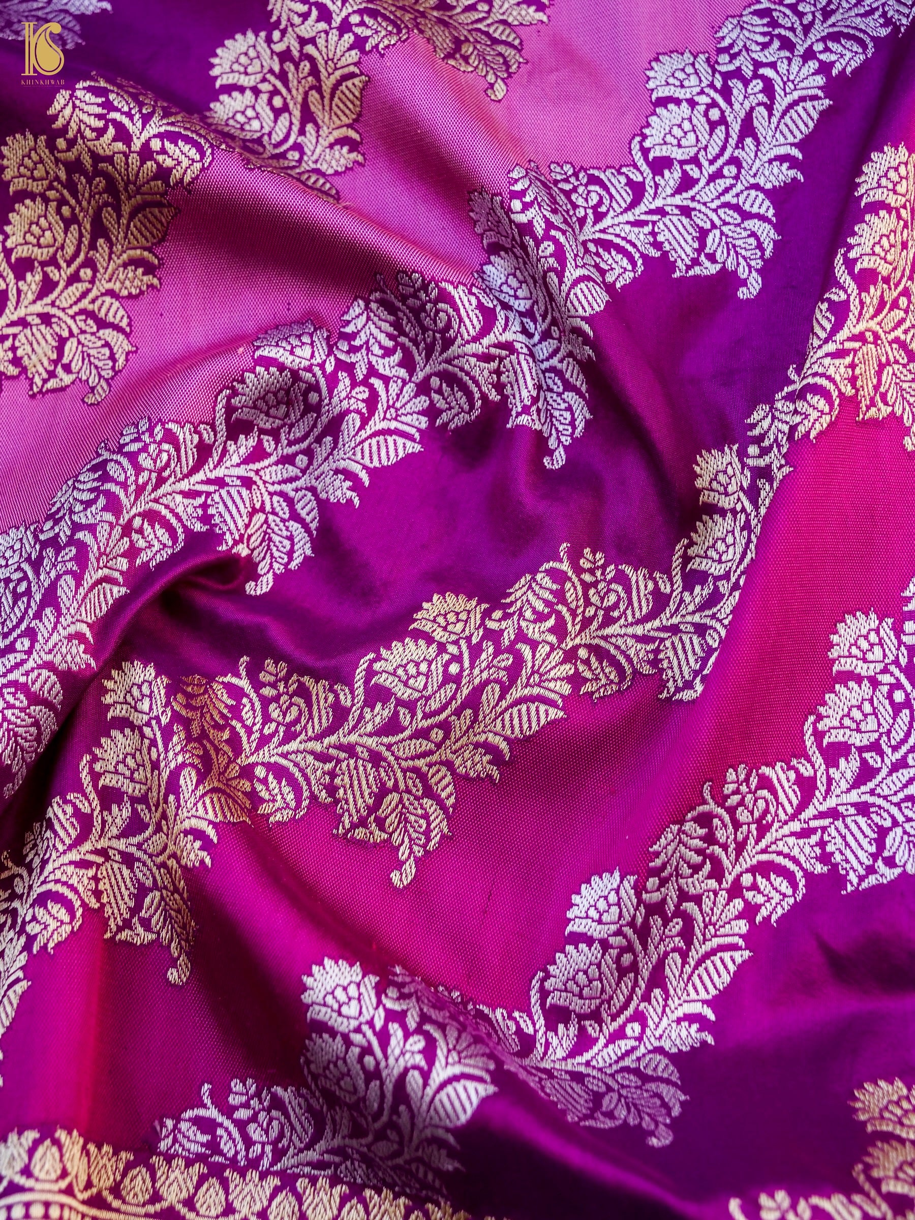 Handloom Banarasi Rangkat Katan Silk Dupatta