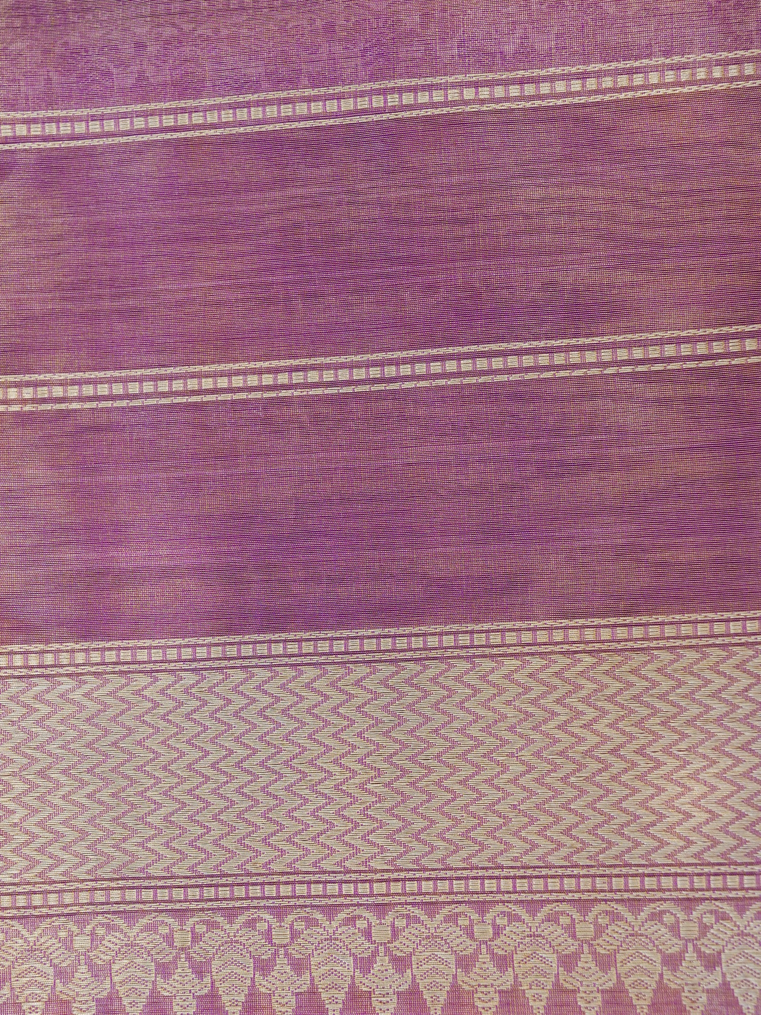Banarasi Pure Silk Tissue Kadwa Handloom Saree | Peach - Khinkhwab
