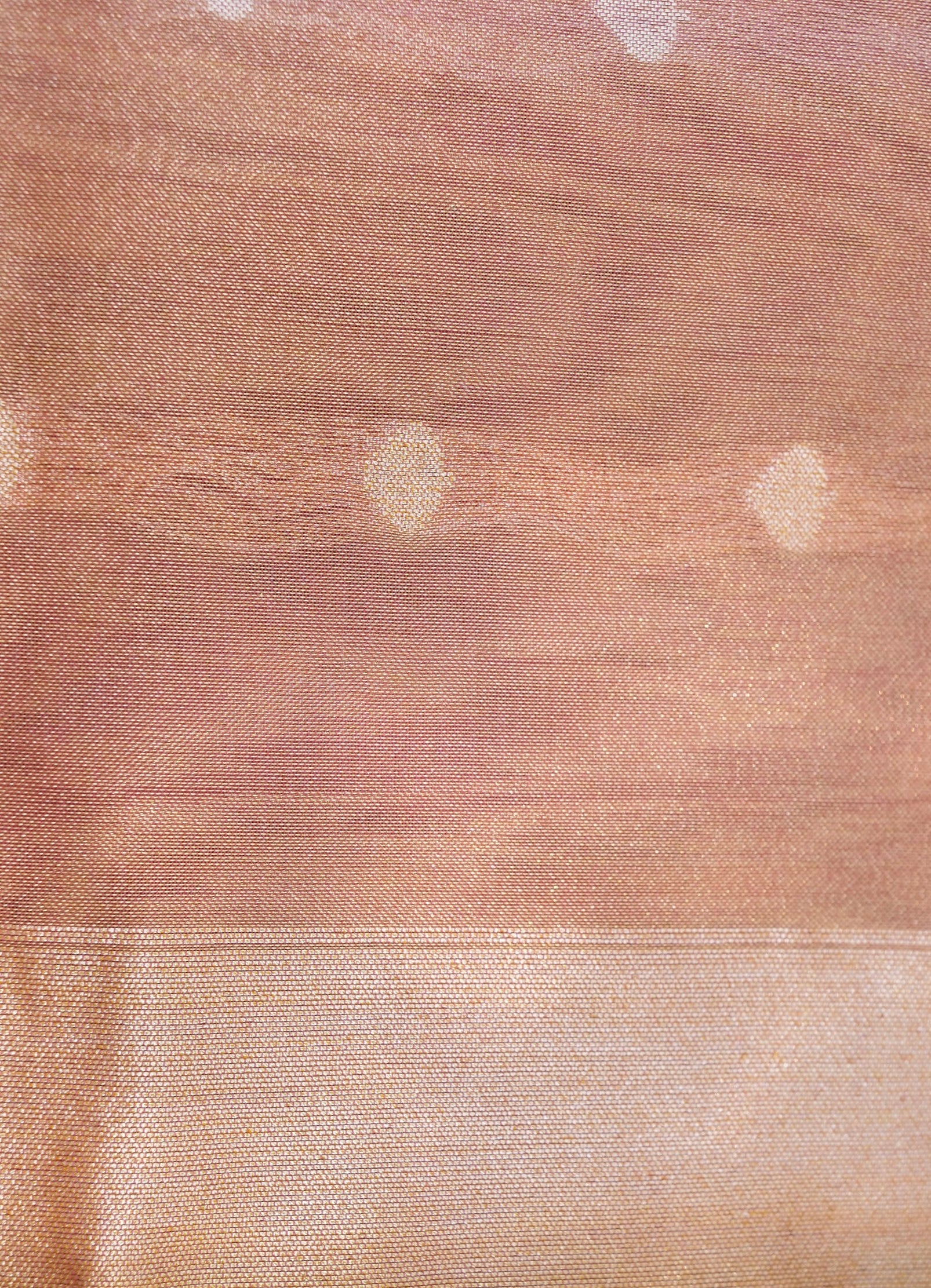 Banarasi Pure Silk Tissue Kadwa Handloom Saree | Blush Pink - Khinkhwab