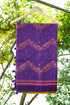 Iris Purple & Pink Titli Print Tussar Saree - Khinkhwab