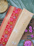Banarasi Pure Silk Tissue Kadwa Handloom Saree | Ivory - Khinkhwab