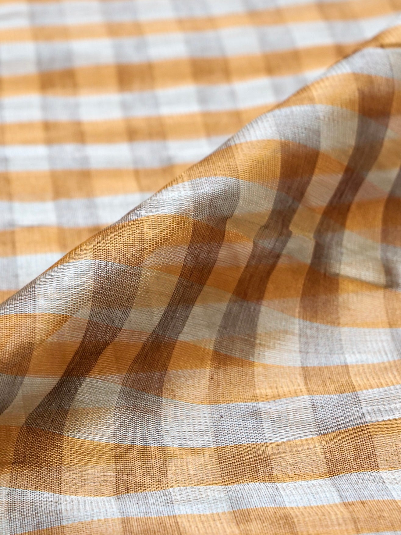 Chanderi Tissue Silk Handwoven Saree - Khinkhwab