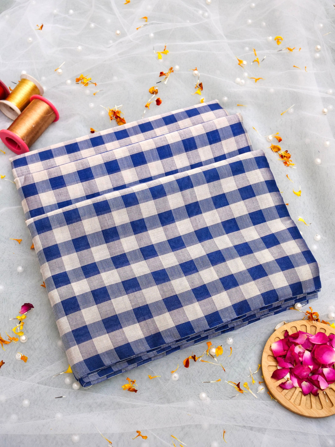 Chanderi Tissue Silk Handwoven Saree - Khinkhwab