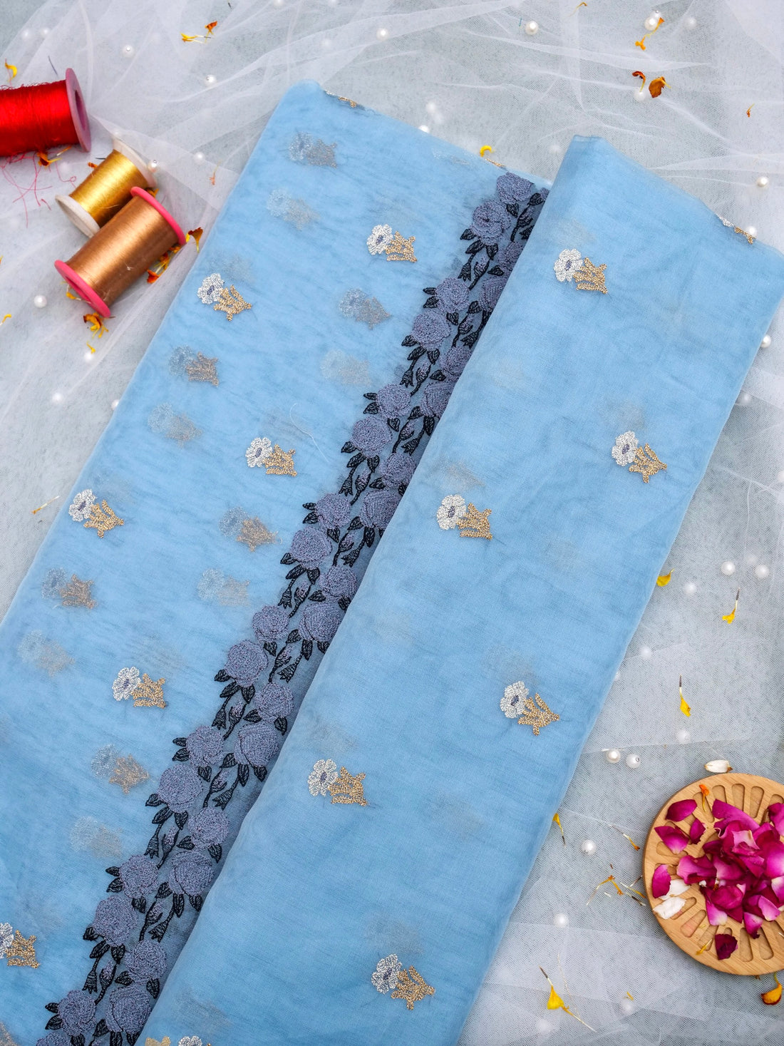 Handloom Banarasi Kora Silk Kadwa Meenakari Saree - Khinkhwab