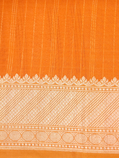 Handloom Banarasi Kora Silk Kadwa Meenakari Saree - Khinkhwab