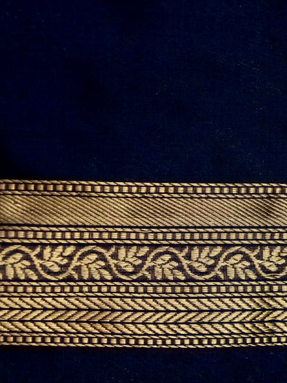 Handloom Banarasi Katan Silk Shikargah Jungle Saree - Khinkhwab