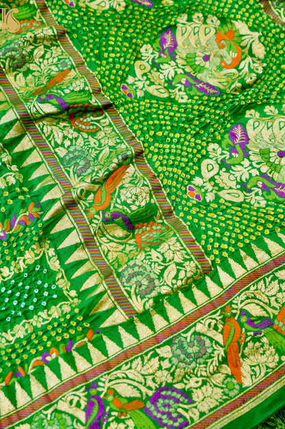 Banarasi Bandhani Georgette Dupatta