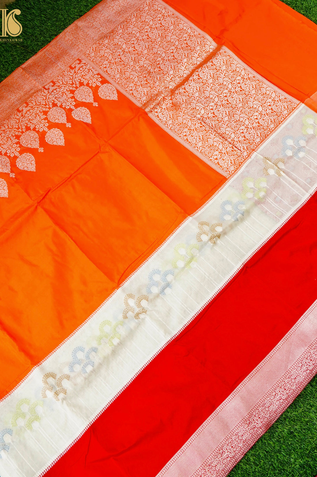 Handloom Banarasi Pure Katan Silk Kadwa Saree