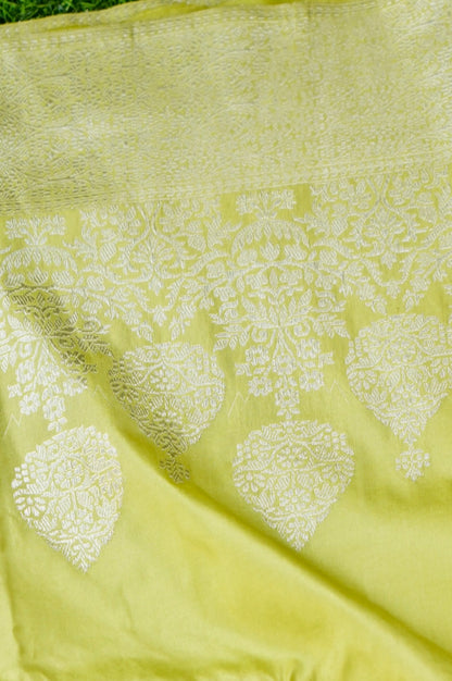 Handloom Banarasi Pure Katan Silk Kadwa Saree