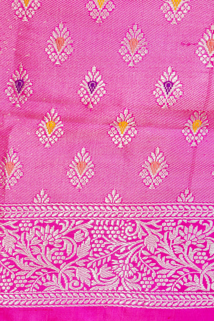 Handloom Banarasi Pure Katan Silk Kadwa Saree