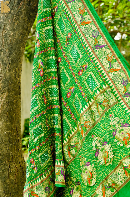 Banarasi Bandhani Georgette Dupatta