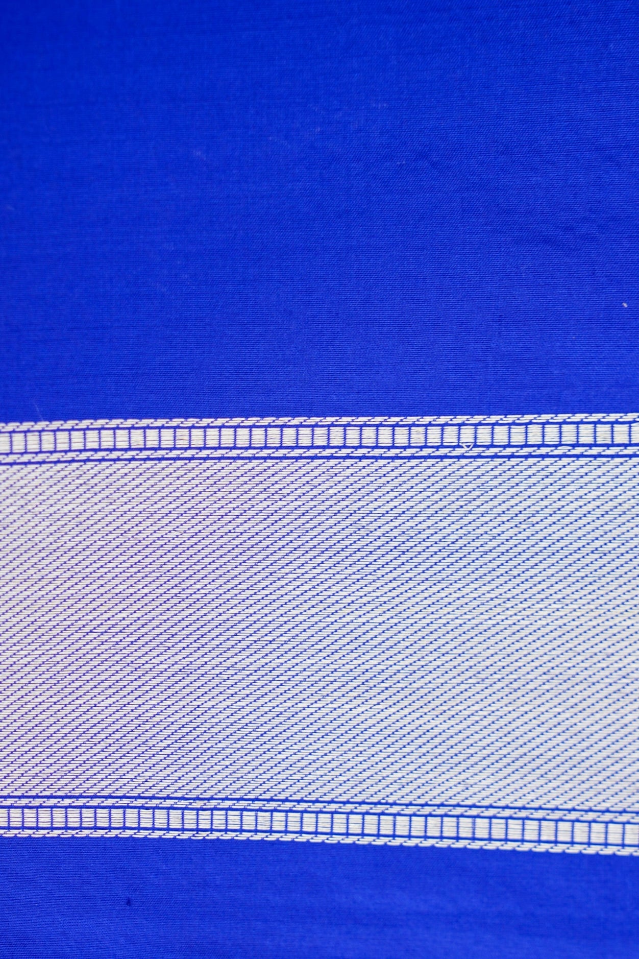 Pure Katan Silk Alfi Tanchoi Banarasi Saree in Royal Blue
