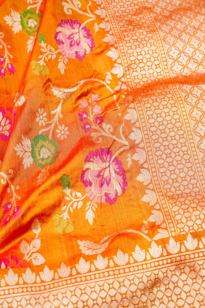Handloom Banarasi Katan Silk Dupatta