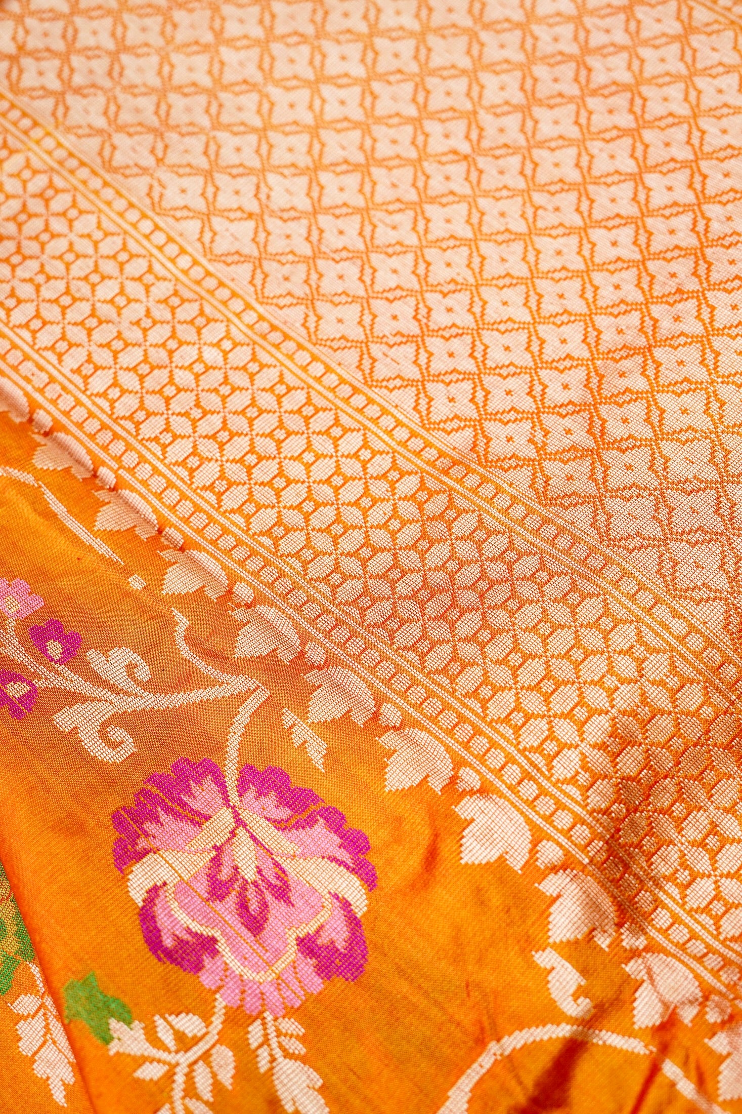 Handloom Banarasi Katan Silk Dupatta