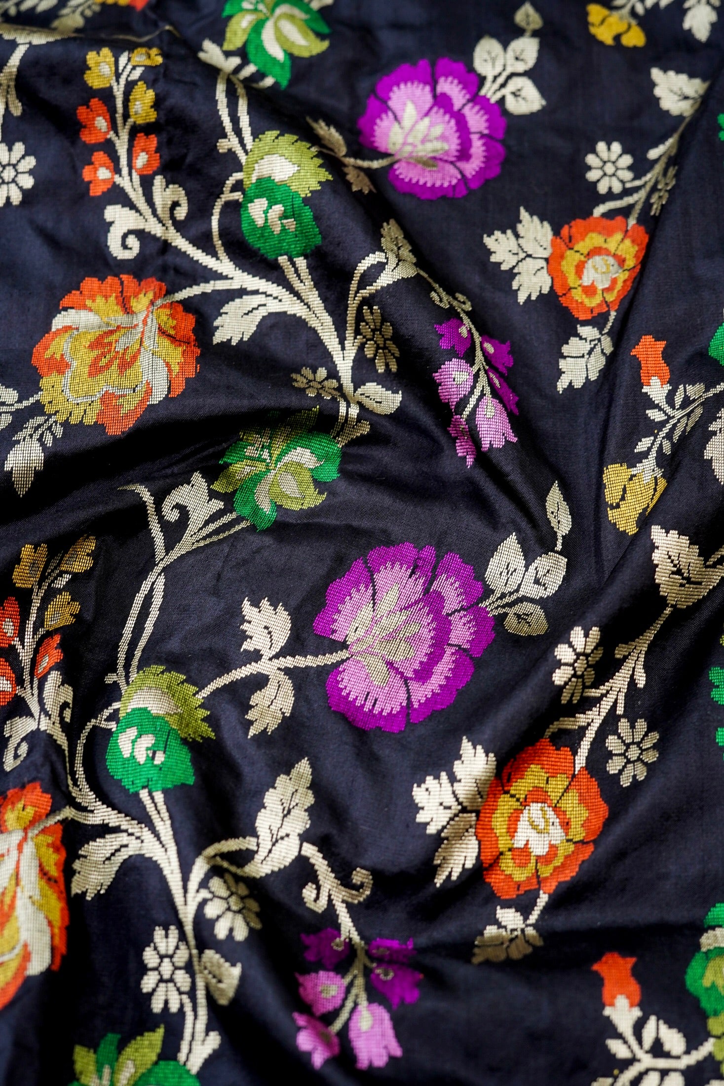 Handloom Banarasi Katan Silk Dupatta
