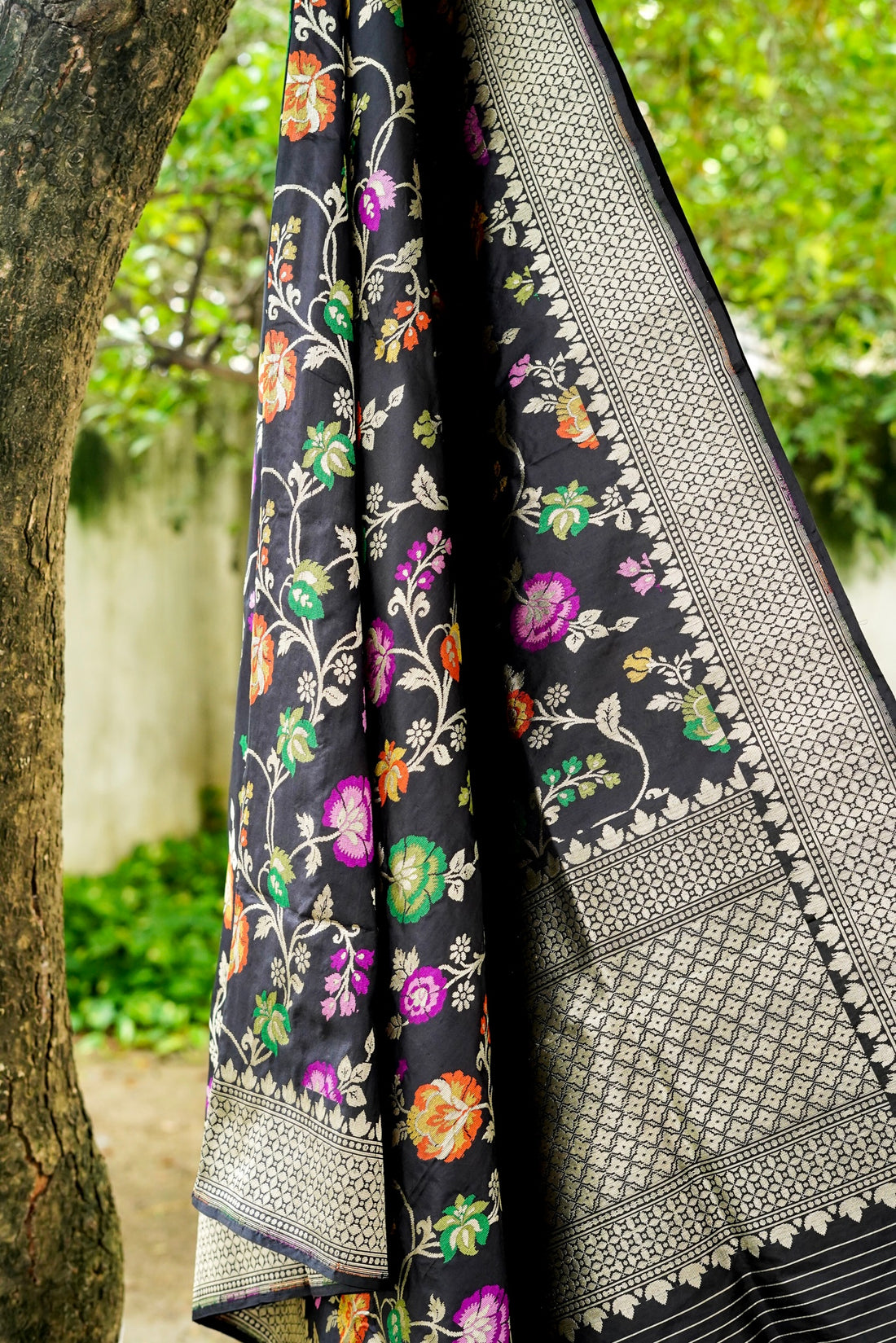 Handloom Banarasi Katan Silk Dupatta