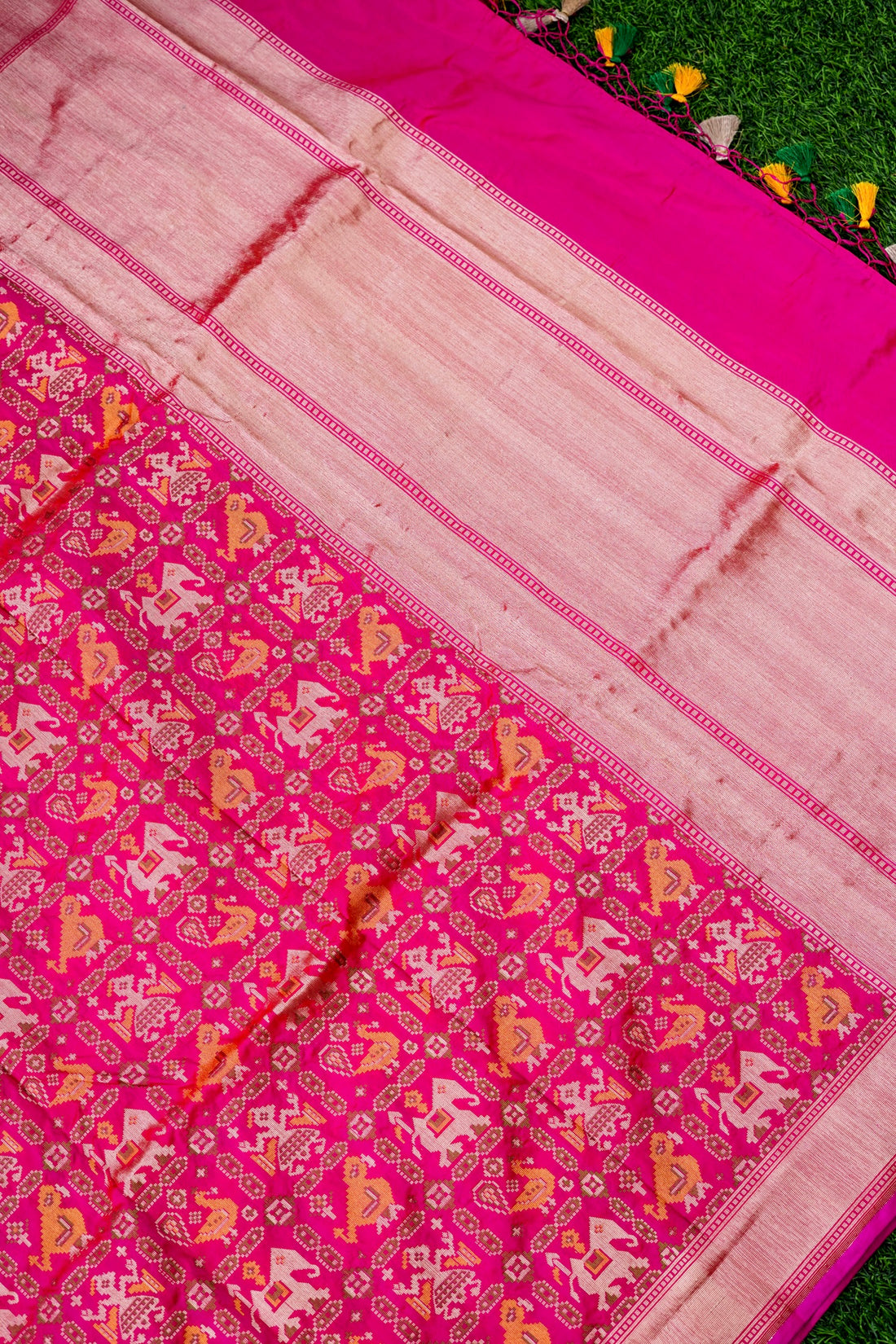 Handloom Banarasi Katan Silk Patola Dupatta