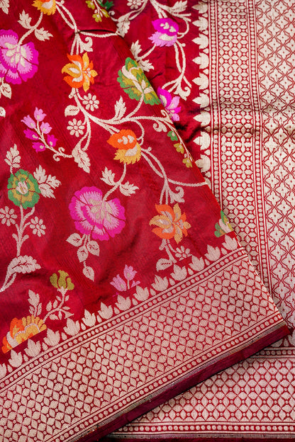 Handloom Banarasi Katan Silk Dupatta