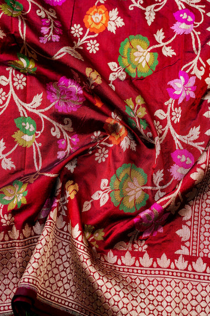 Handloom Banarasi Katan Silk Dupatta