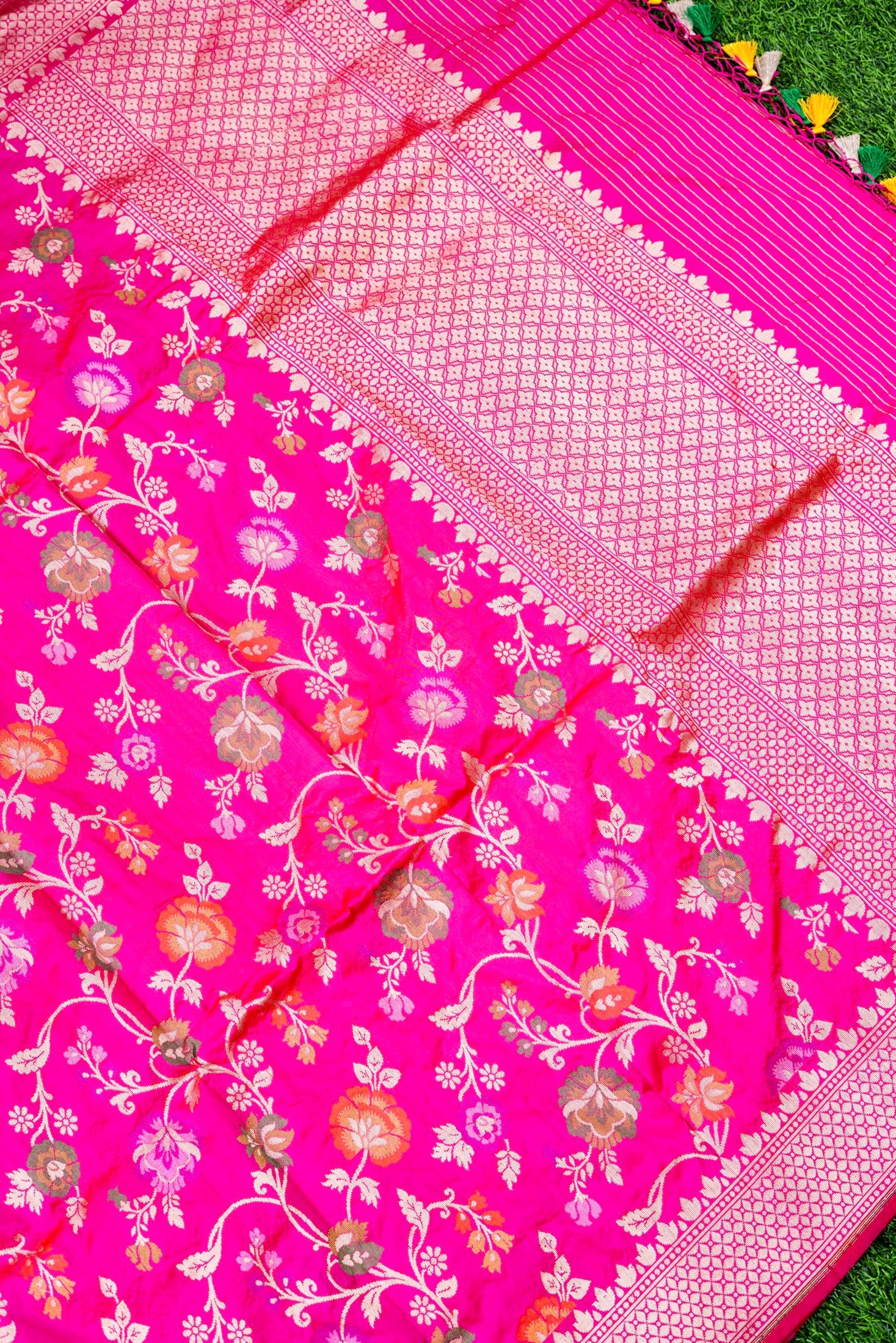 Handloom Banarasi Katan Silk Dupatta