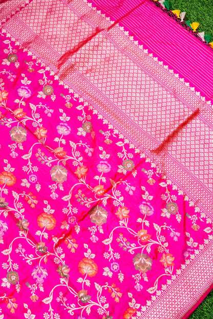 Handloom Banarasi Katan Silk Dupatta