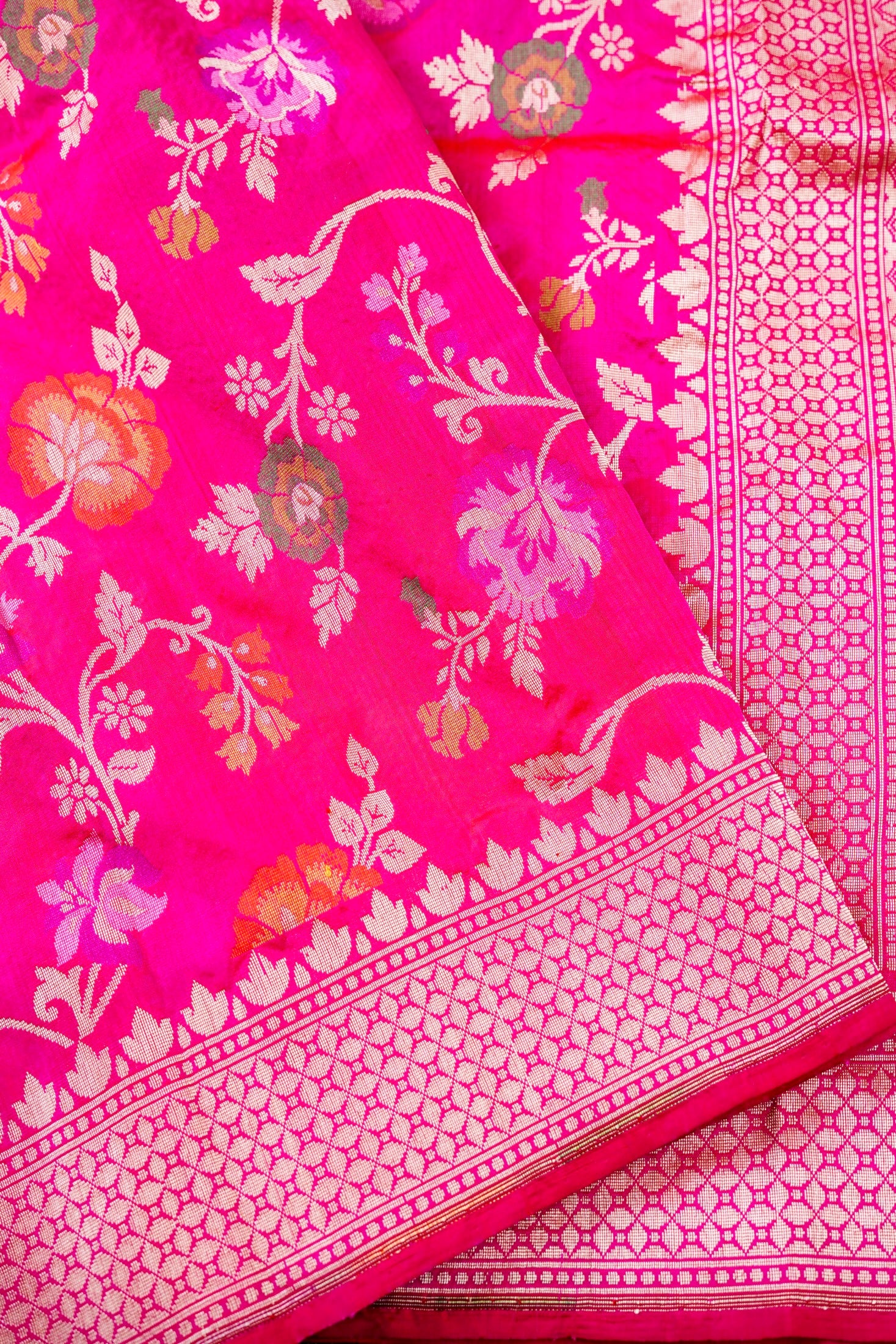Handloom Banarasi Katan Silk Dupatta