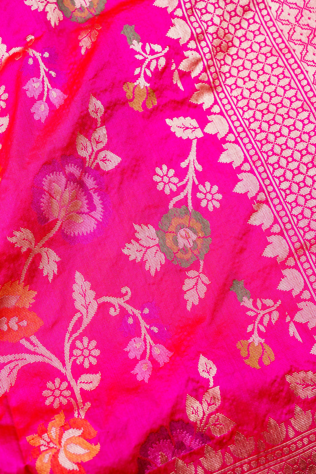 Handloom Banarasi Katan Silk Dupatta