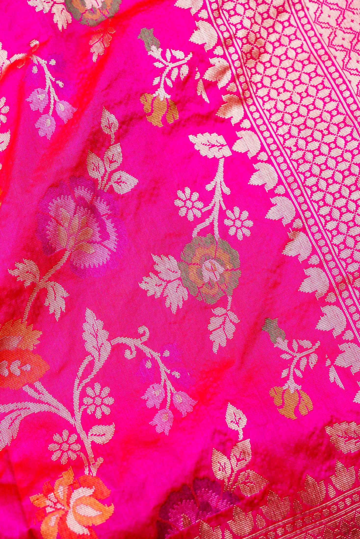 Handloom Banarasi Katan Silk Dupatta