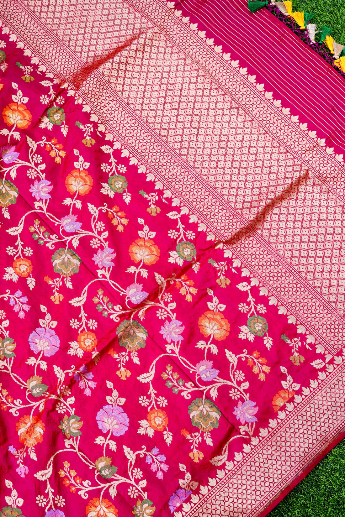 Handloom Banarasi Katan Silk Dupatta