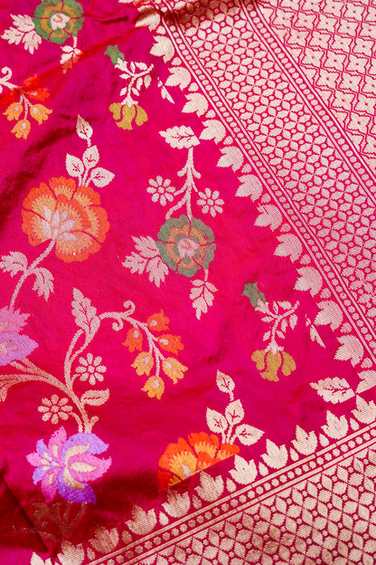 Handloom Banarasi Katan Silk Dupatta
