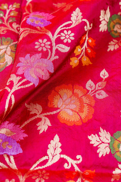 Handloom Banarasi Katan Silk Dupatta
