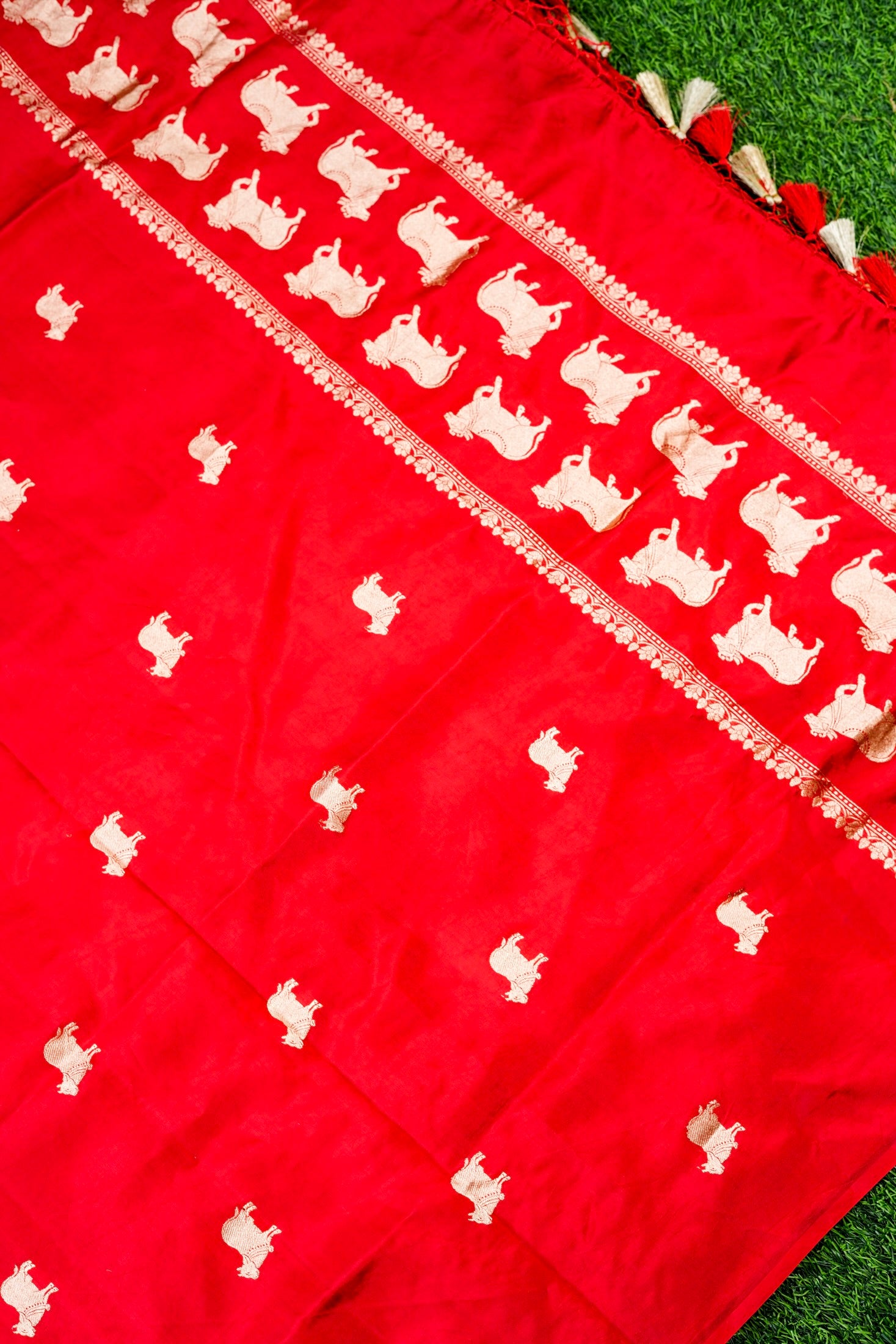 Handloom Banarasi Katan Silk Dupatta