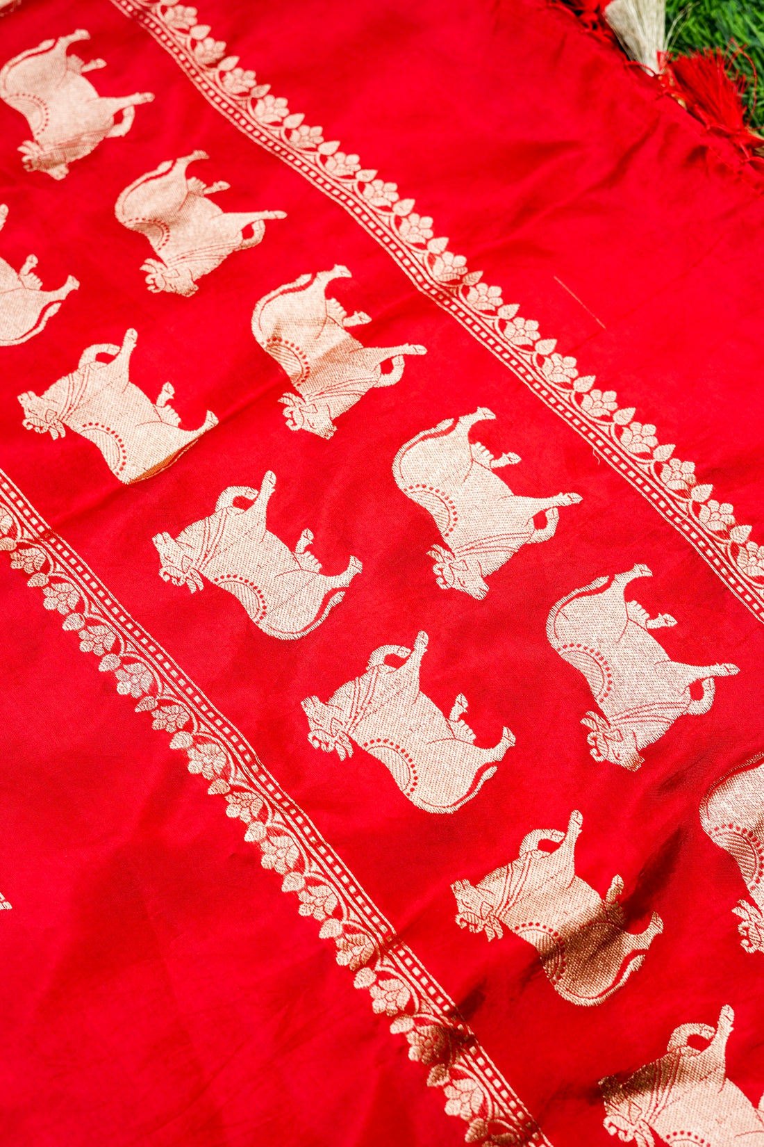 Handloom Banarasi Katan Silk Dupatta