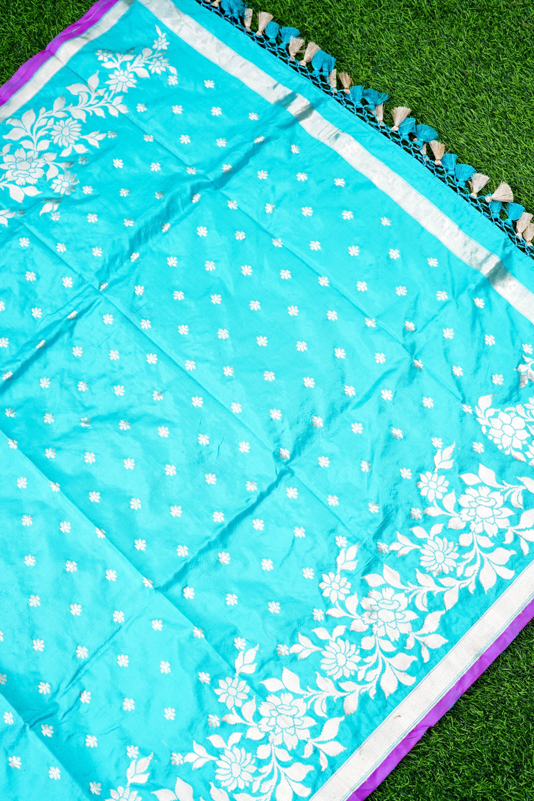 Handloom Banarasi Katan Silk Dupatta
