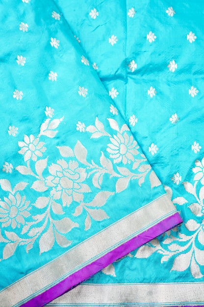 Handloom Banarasi Katan Silk Dupatta