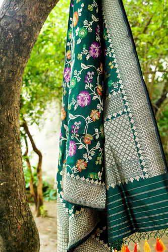 Handloom Banarasi Katan Silk Dupatta