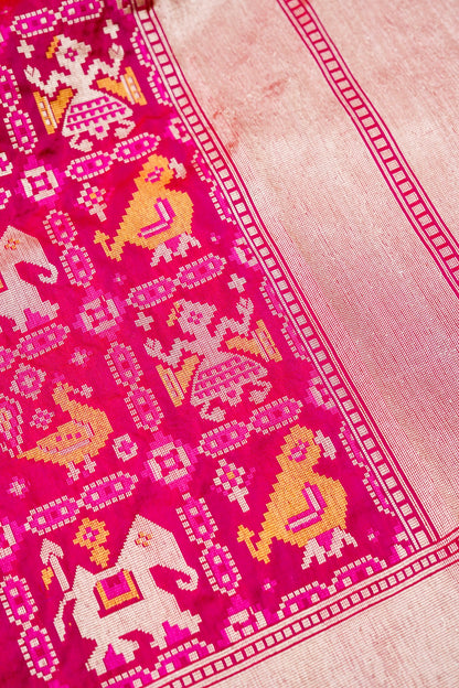 Handloom Banarasi Katan Silk Patola Dupatta