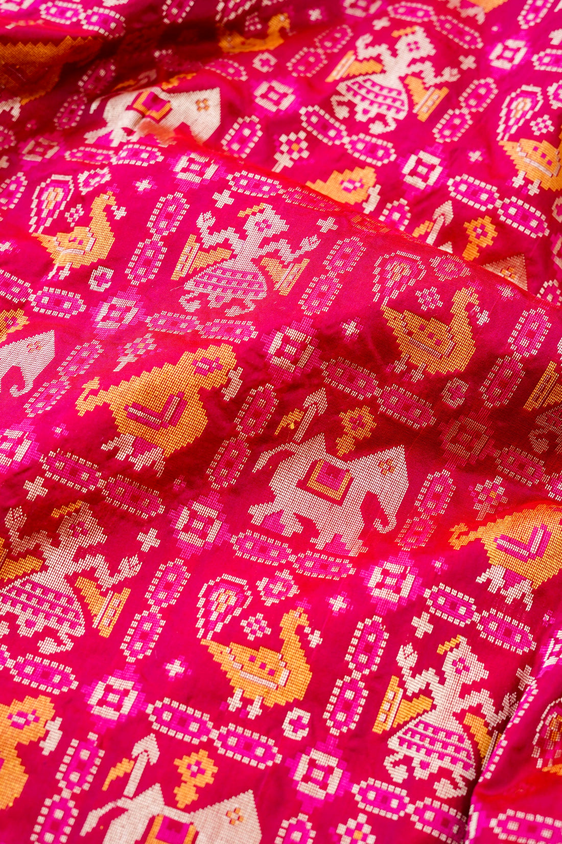Handloom Banarasi Katan Silk Patola Dupatta