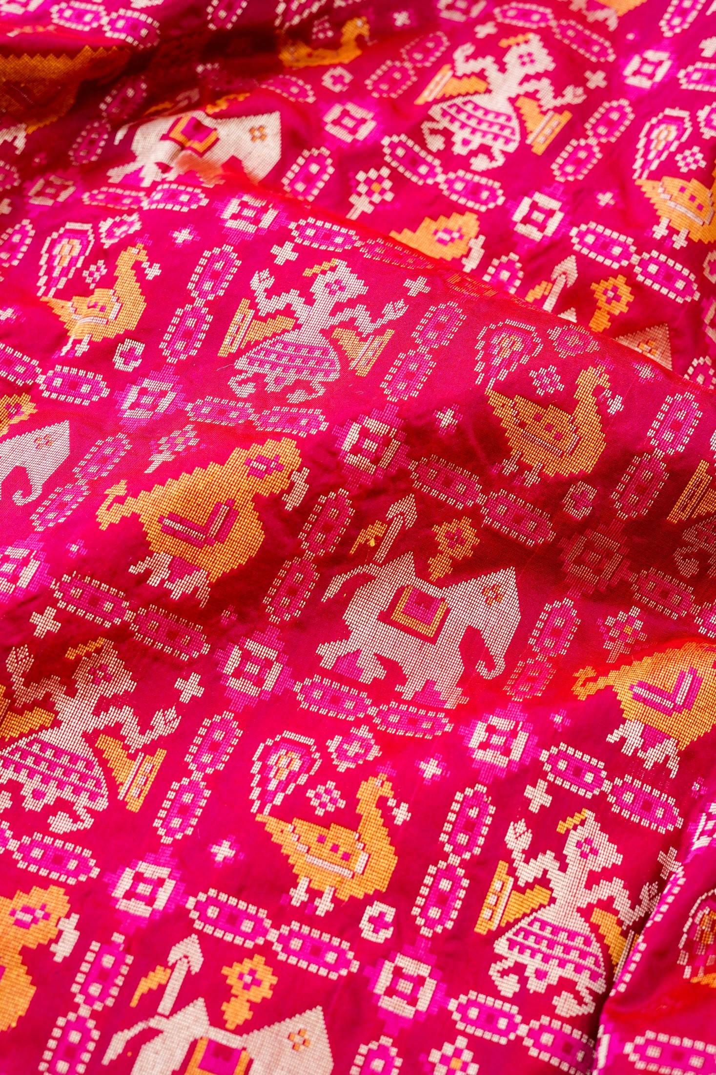 Handloom Banarasi Katan Silk Patola Dupatta