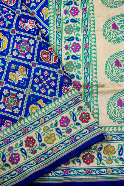 Handloom Banarasi Katan Silk Patola Dupatta