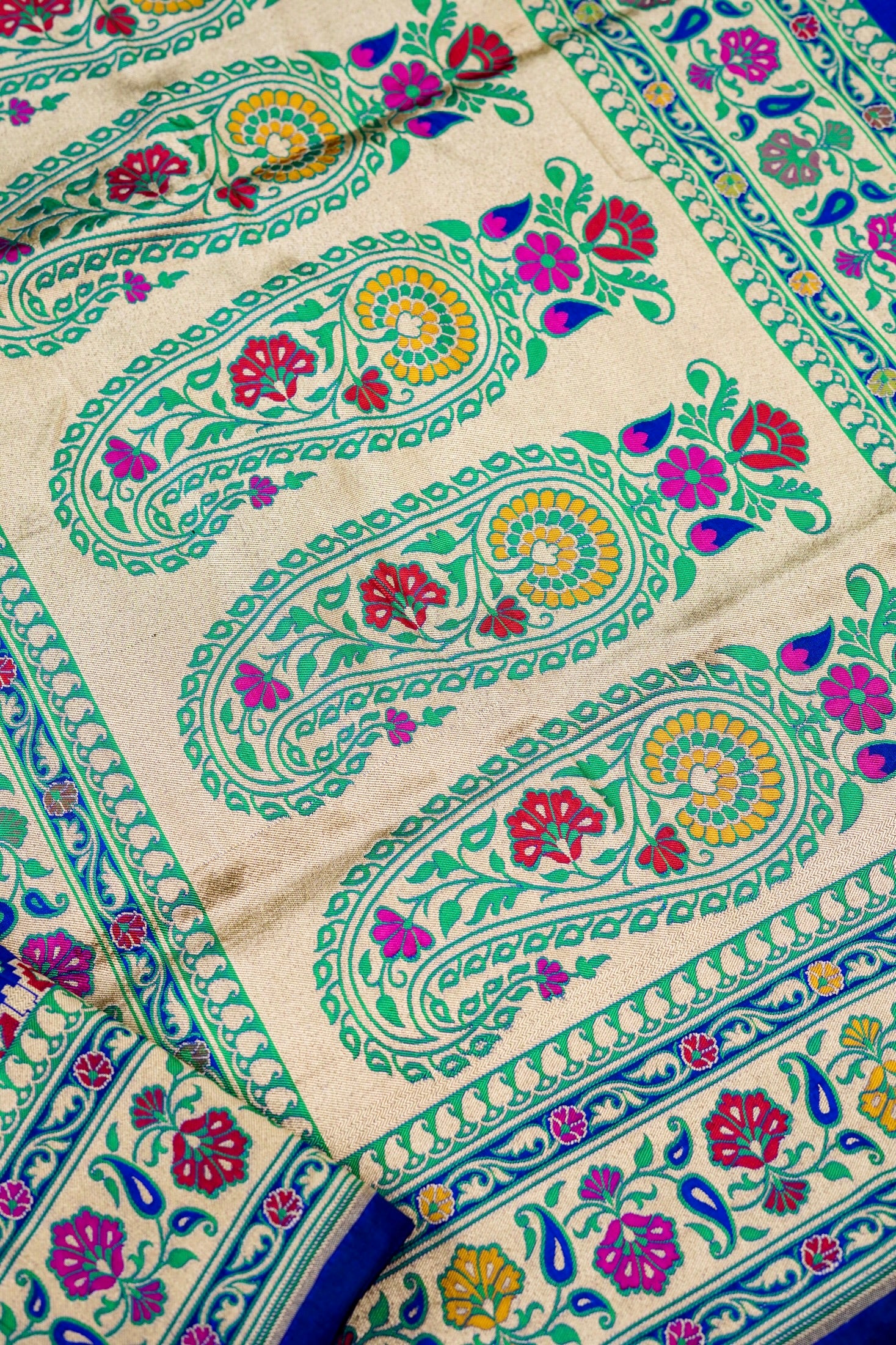 Handloom Banarasi Katan Silk Patola Dupatta