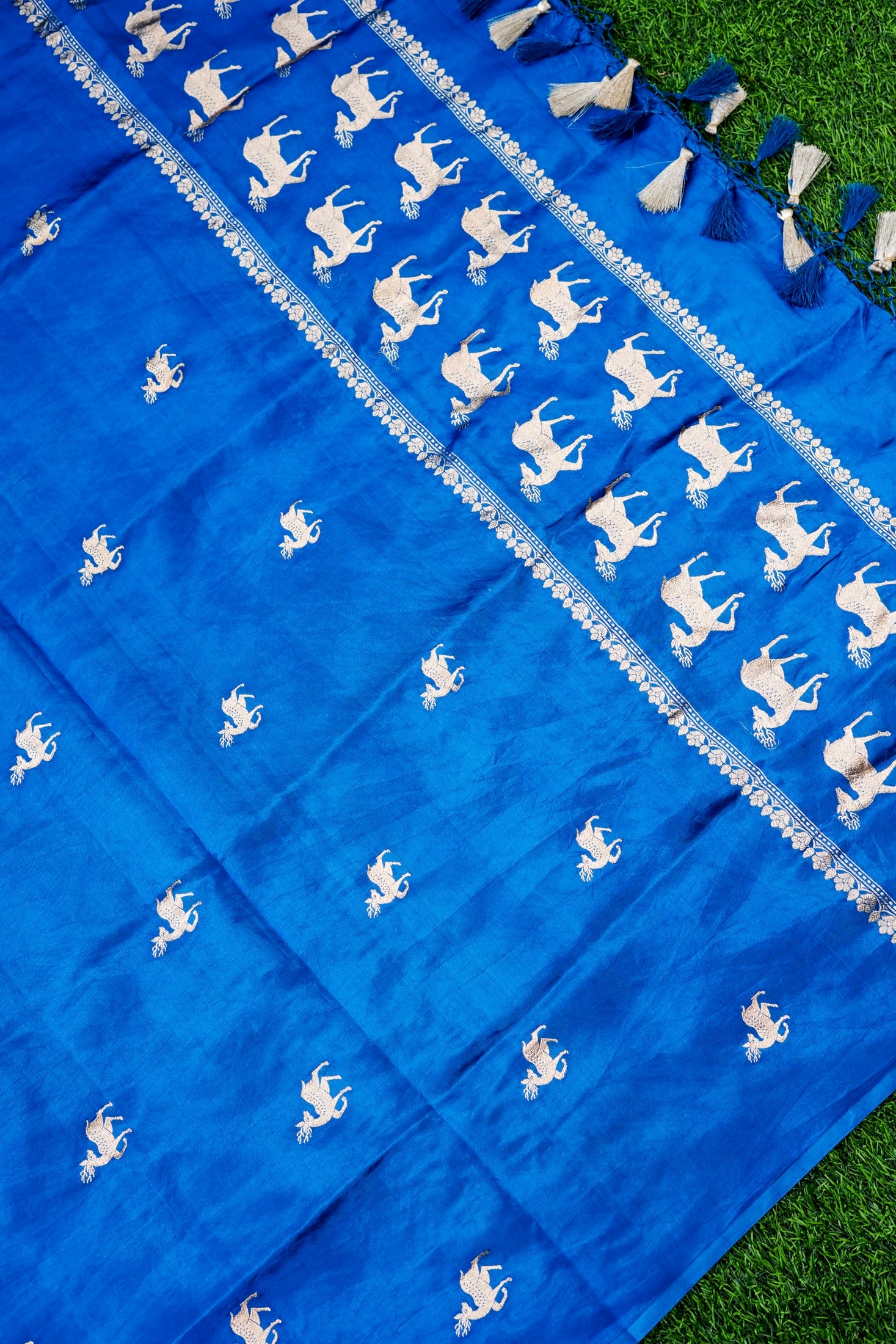 Handloom Banarasi Katan Silk Dupatta