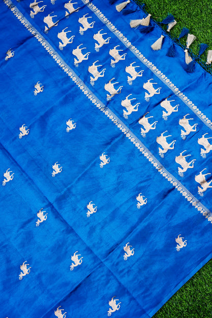 Handloom Banarasi Katan Silk Dupatta