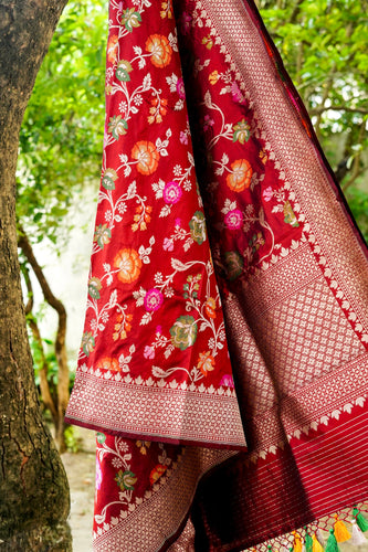 Handloom Banarasi Katan Silk Dupatta