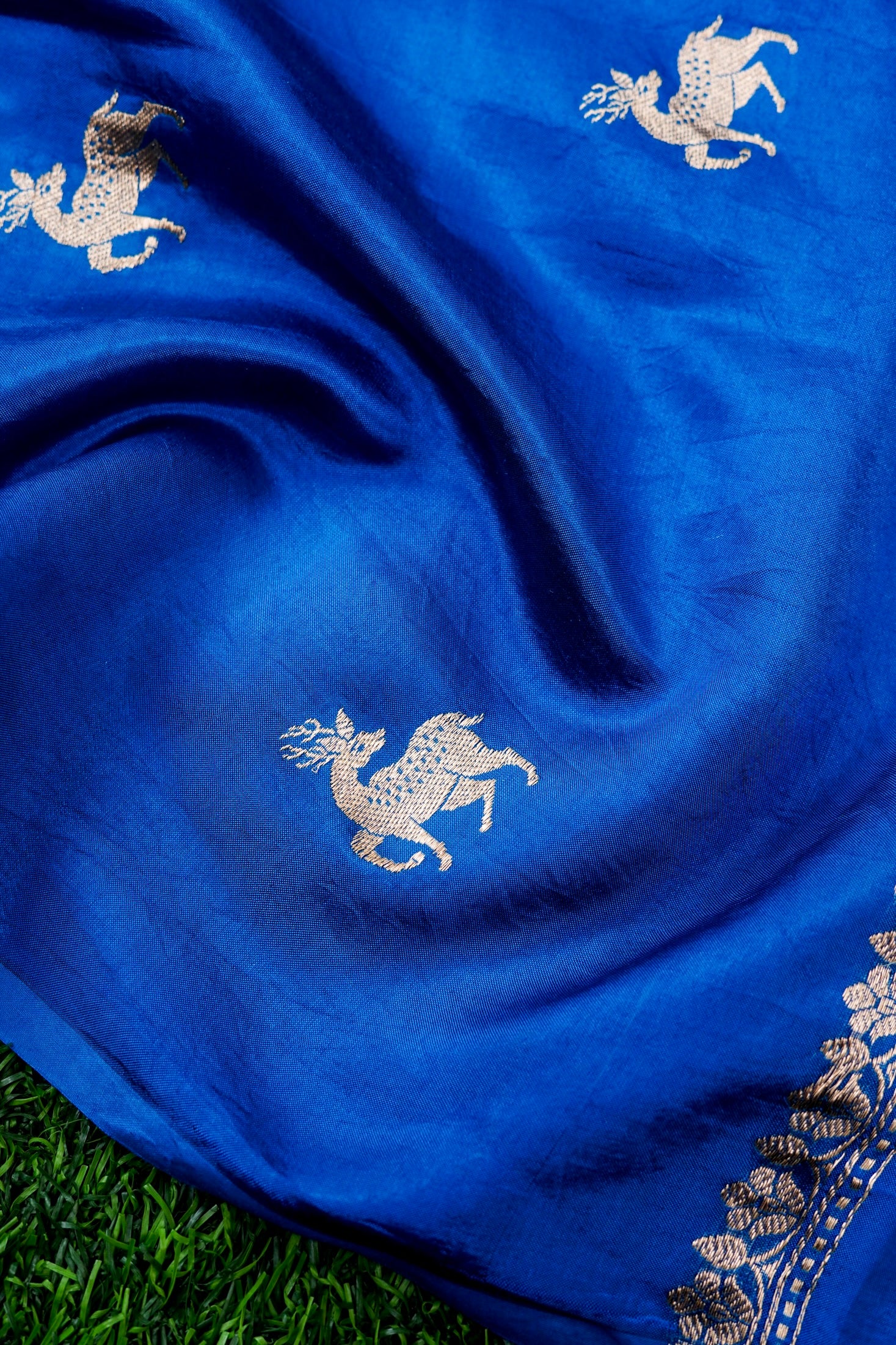 Handloom Banarasi Katan Silk Dupatta