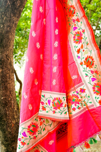 Handloom Banarasi Katan Silk Dupatta