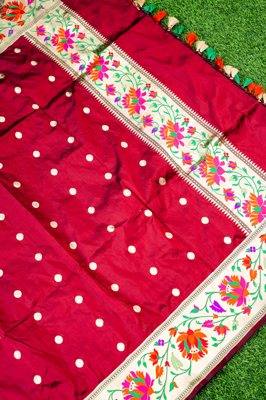 Handloom Banarasi Katan Silk Dupatta