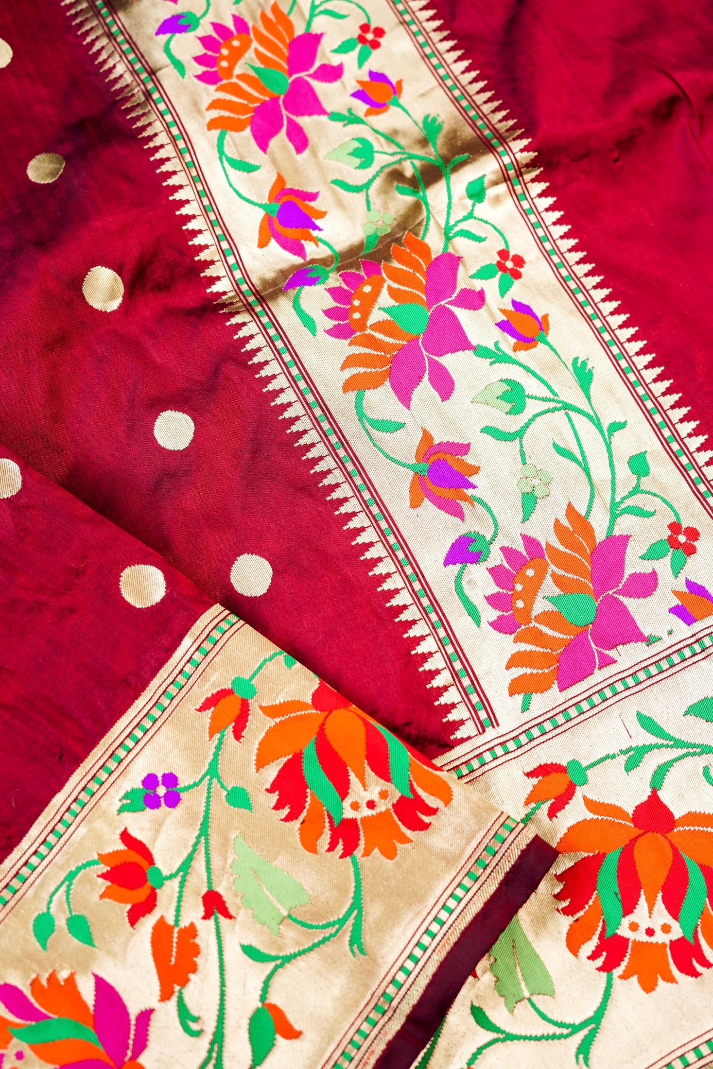Handloom Banarasi Katan Silk Dupatta